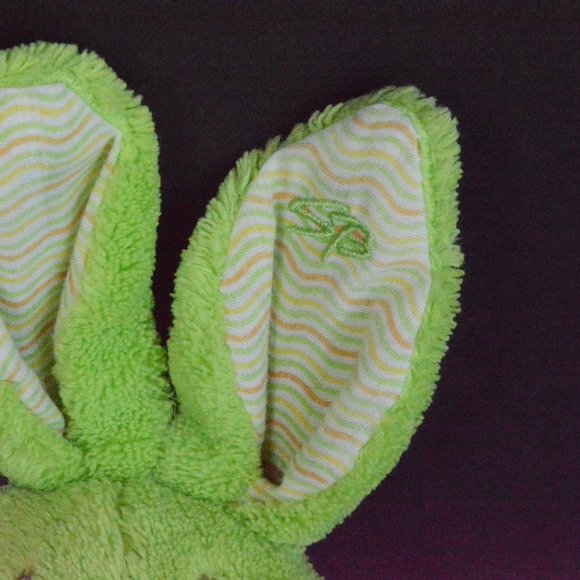 Stephan Baby Plush Bunny Hand Stick Rattle Toy - Picture 2 of 8